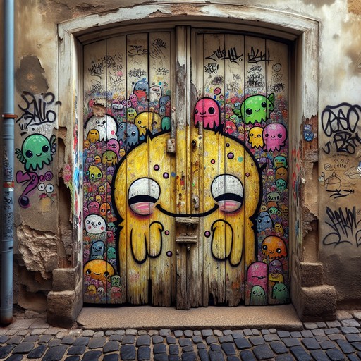 Рисунок на двери