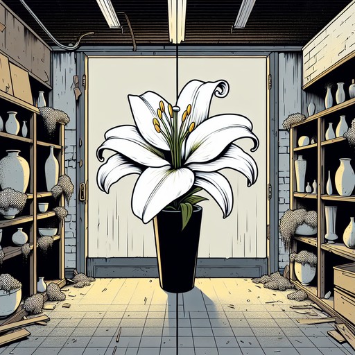 Белая лилия