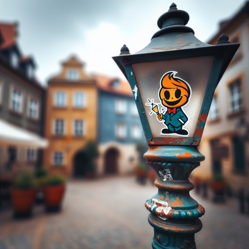 Гомер и фонарный столб