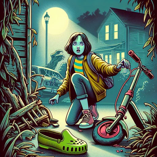 Зелёный калош