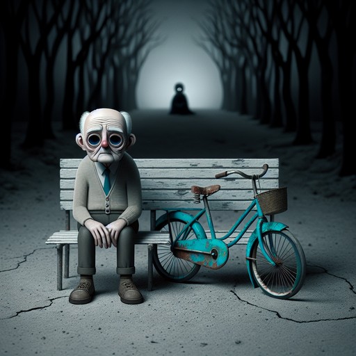 Одинокий велосипедист