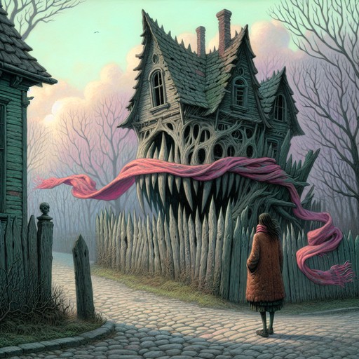 Шарф на ограде