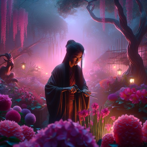 Секрет засушенных цветов