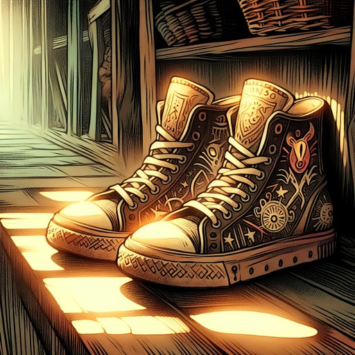 Загадочные шаги в темноте