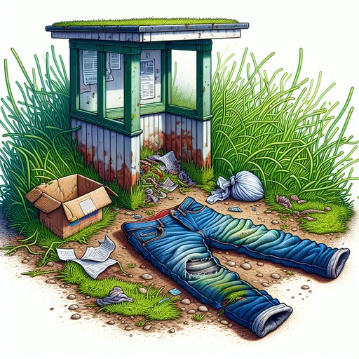 Старые джинсы