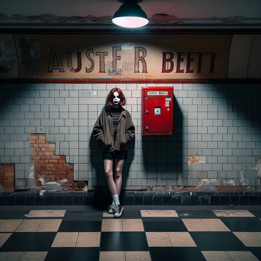 Красная коробка на станции