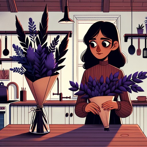 Странный букет