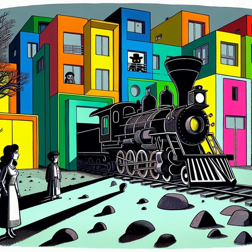 Старый поезд