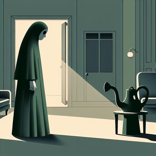 Лейка на подоконнике